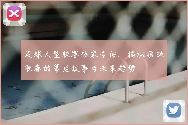 足球大型联赛独家专访:揭秘顶级联赛的幕后故事与未来趋势
